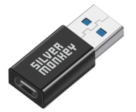 Silver Monkey Adapter USB 3.1 - USB-C (OTG)